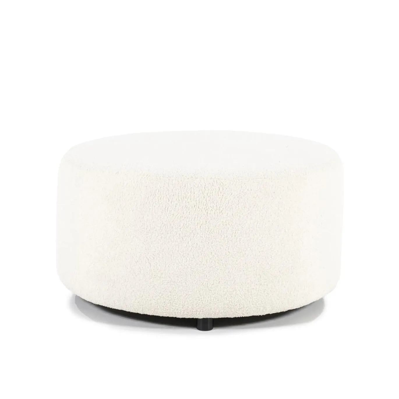 Hocker Denise Himalaya Ivoor Ø80cm