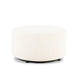 Hocker Denise Himalaya Ivoor Ø80cm