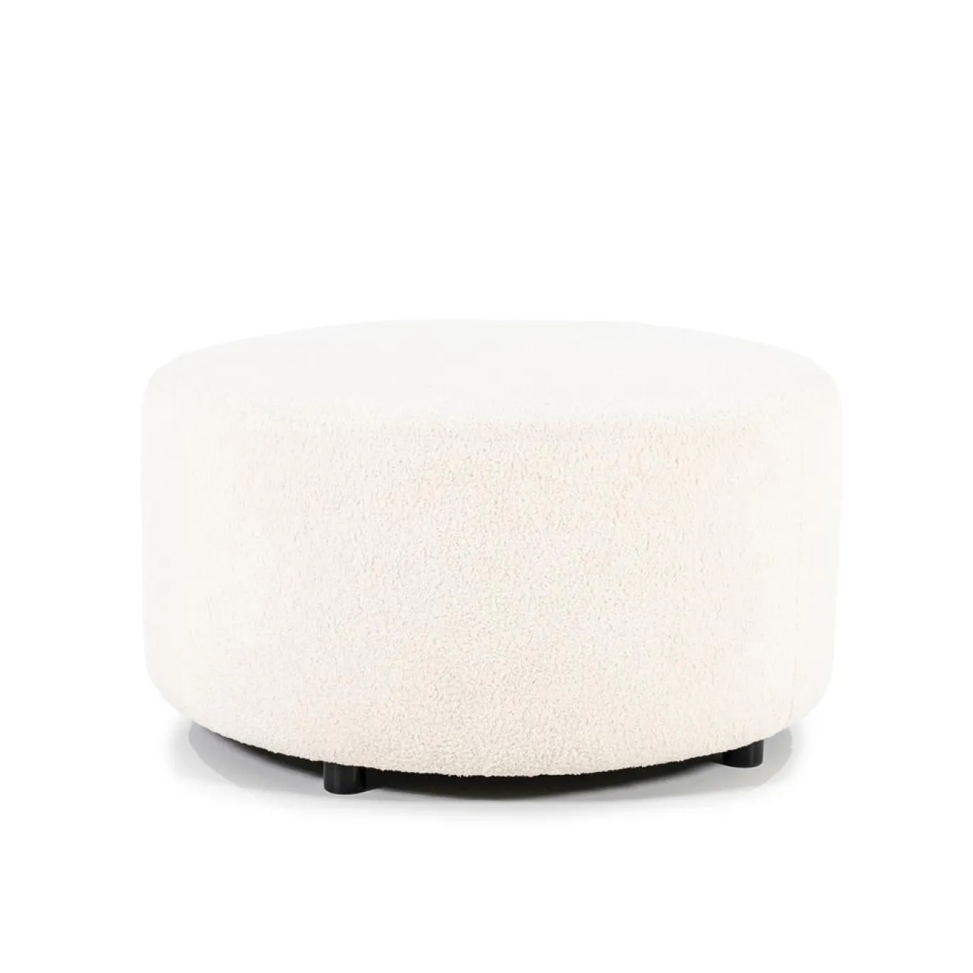 Hocker Denise Himalaya Ivoor Ø80cm