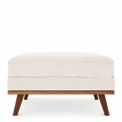 Hocker Melva Japandi Beige - Giga Meubel