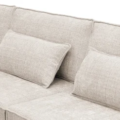 Hoekbank Addison 3-Zits Cremona Beige Links - Giga Meubel