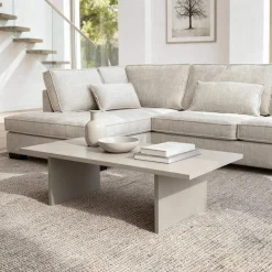 Hoekbank Addison 3-Zits Cremona Beige Links - Giga Meubel