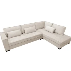 Hoekbank Addison 3-Zits Cremona Beige Rechts - Giga Meubel