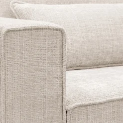 Hoekbank Addison 3-Zits Cremona Beige Rechts - Giga Meubel