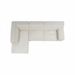 Hoekbank Benson 3-Zits Cremona Beige Links - Giga Meubel