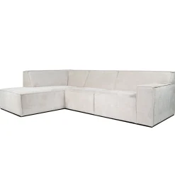 Hoekbank Benson 3-Zits Cremona Beige Links - Giga Meubel