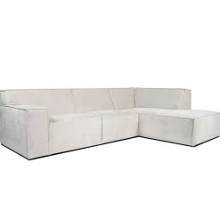 Hoekbank Benson 3-Zits Cremona Beige Rechts - Giga Meubel