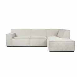Hoekbank Benson 3-Zits Cremona Beige Rechts - Giga Meubel