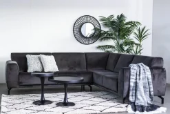 Hoekbank Carmen Juke Charcoal