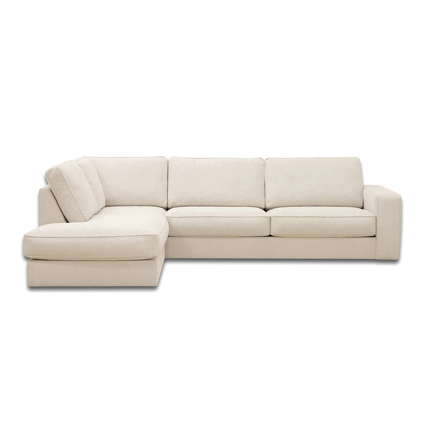 Hoekbank Easton 3-Zits Egon Naturel Links - Giga Meubel