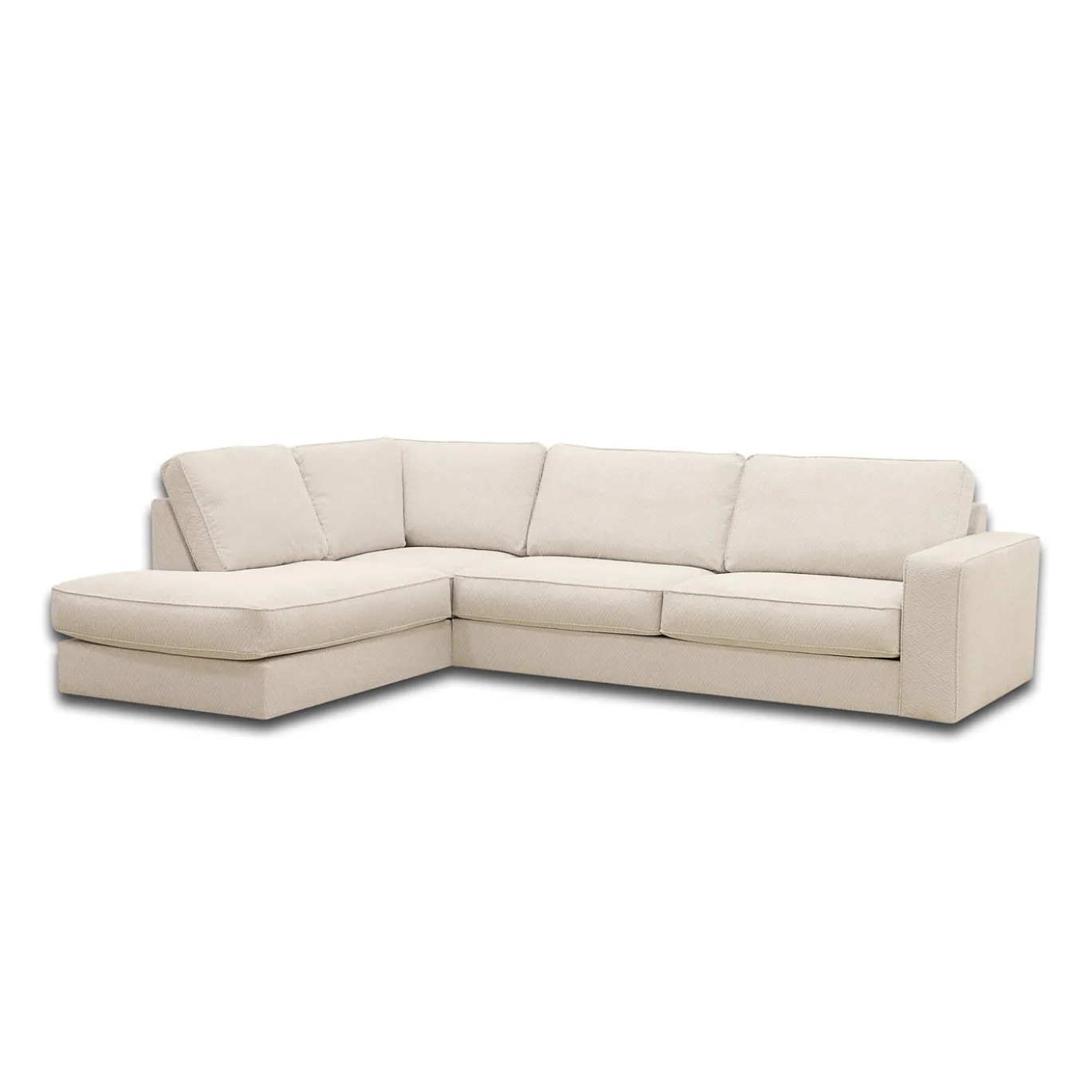 Hoekbank Easton 3-Zits Egon Naturel Links - Giga Meubel
