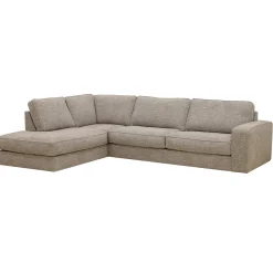 Hoekbank Easton 3-Zits Silencio Beige Links - Giga Meubel