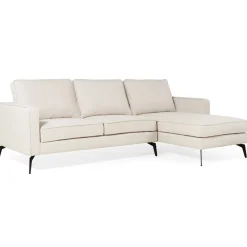 Hoekbank Jackson Linnen Beige - Giga Meubel