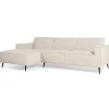 Hoekbank Kate Links Linnen Beige - Giga Meubel