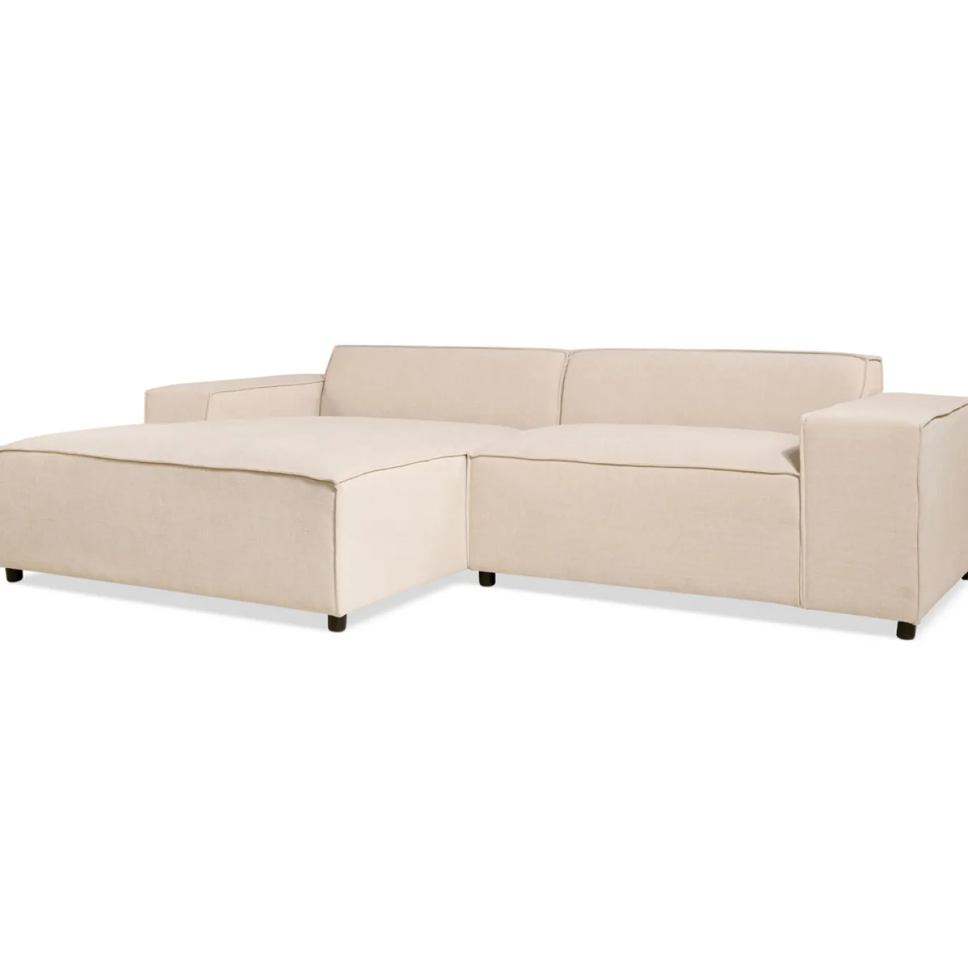 Hoekbank Lara Beige Links - Giga Meubel