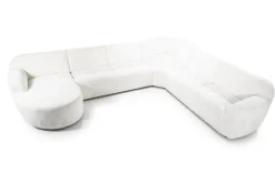 Hoekbank Ovie Panda Deluxe Ivoor