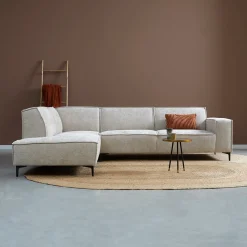 Hoekbank River met Ottoman Links Majestic Beige