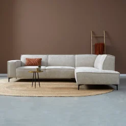 Hoekbank River met Ottoman Rechts Majestic Beige