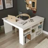 Hoekbureau Catania Melamine Wit