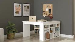 Hoekbureau Catania Melamine Wit