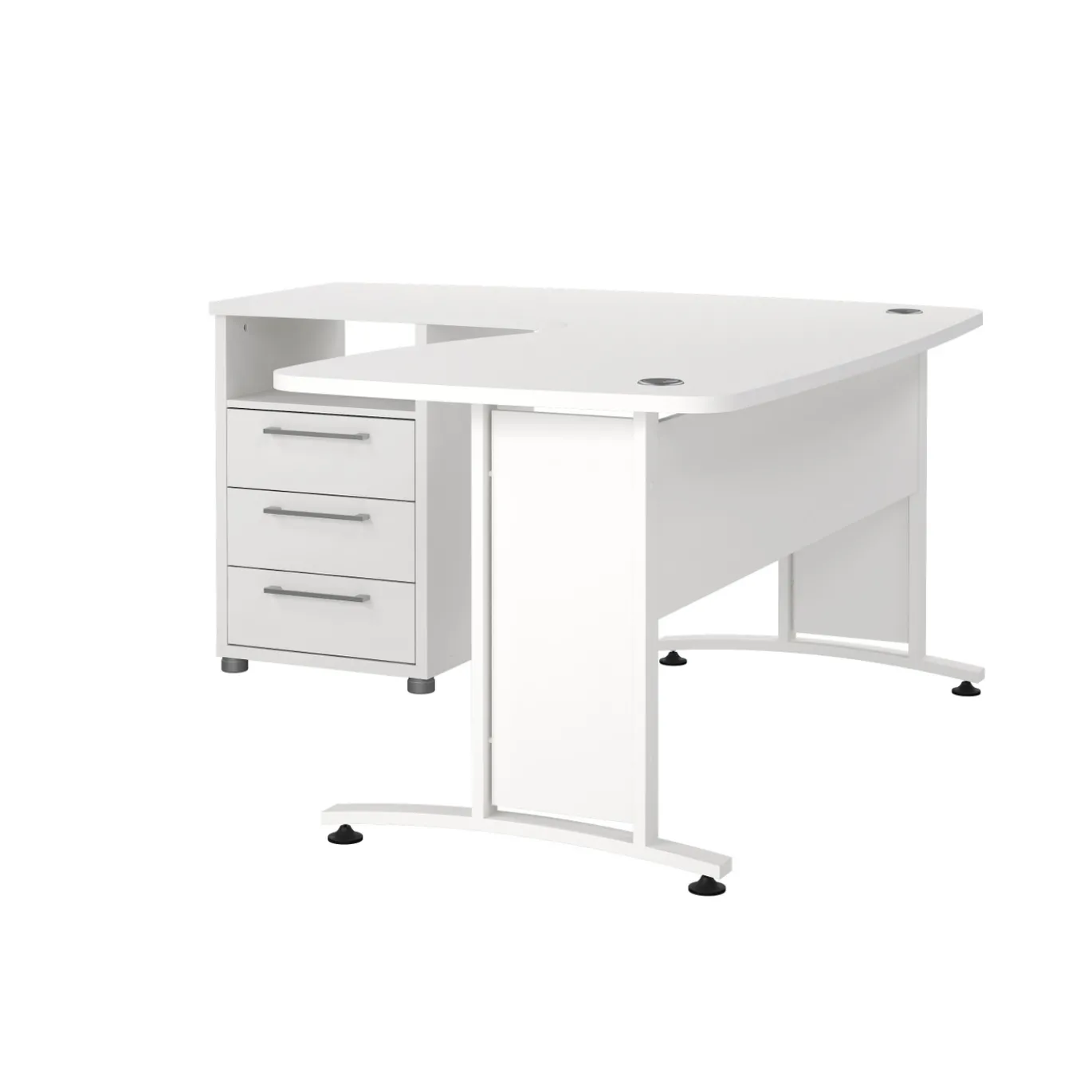 Hoekbureau Prima Wit - Giga Living
