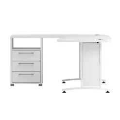 Hoekbureau Prima Wit - Giga Living