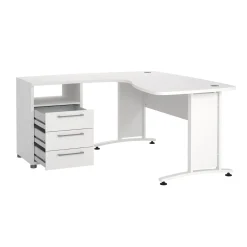 Hoekbureau Prima Wit - Giga Living