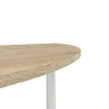 Hoekbureau Prima 80x80cm Eikenlook/Grijs - Giga Living
