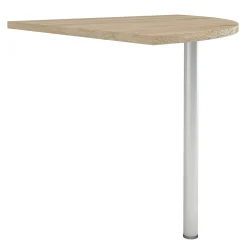 Hoekbureau Prima 80x80cm Eikenlook/Grijs - Giga Living