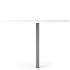 Hoekbureau Prima 80x80cm Wit/Grijs - Giga Living