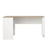 Hoek-kantoorbureau Function Plus Wit/Naturel - Giga Living