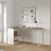 Hoek-kantoorbureau Function Plus Wit Truffel - Giga Living