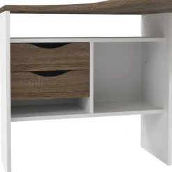 Hoek-kantoorbureau Function Plus Wit Truffel - Giga Living