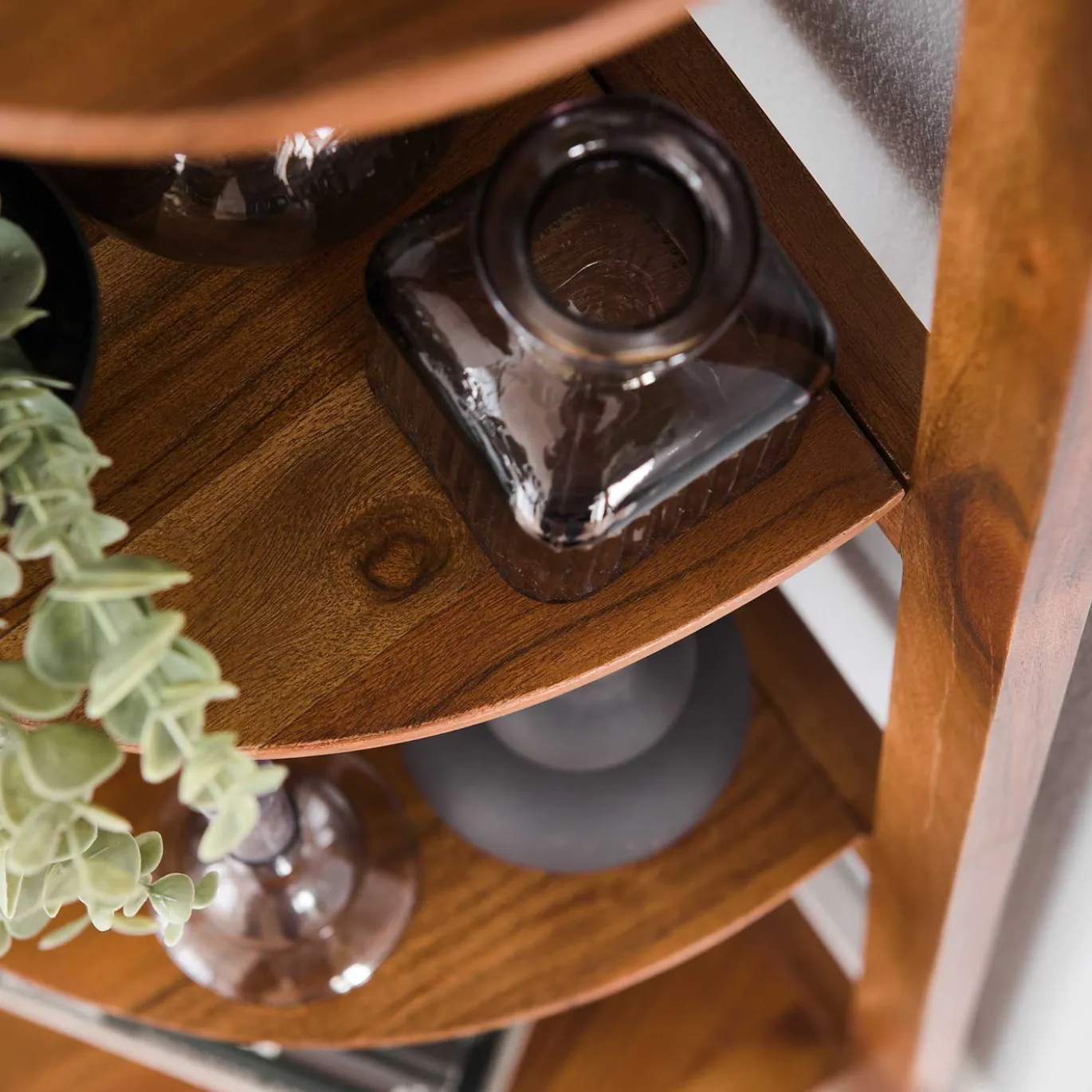 Hoekrek Angle Acaciahout Inklapbaar