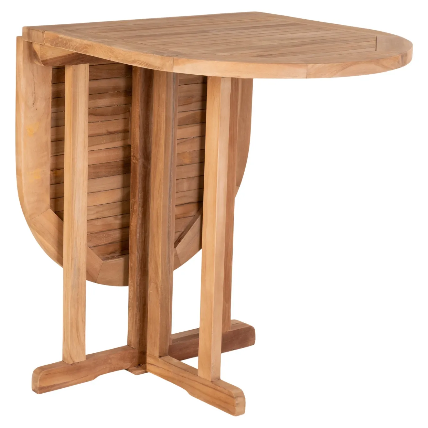 House Nordic Balkontafel Huelva Teakhout Inklapbaar