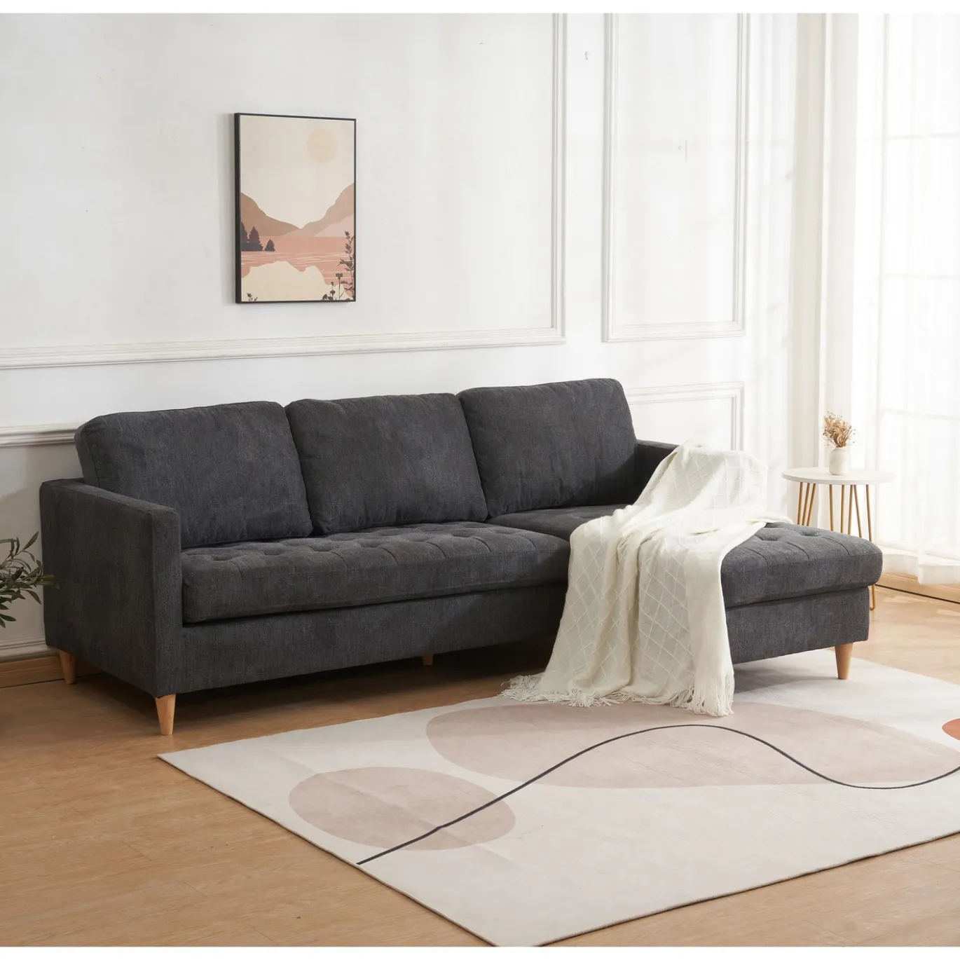 House Nordic Bank Firenze Donkergrijs