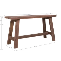 House Nordic Bankje Barcelona Teak 90cm