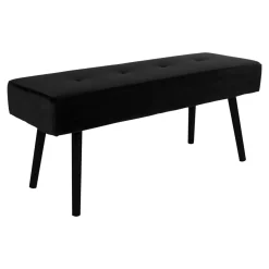 House Nordic Bankje Skiby Velvet Zwart