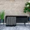 House Nordic Bankje Watford Zwart