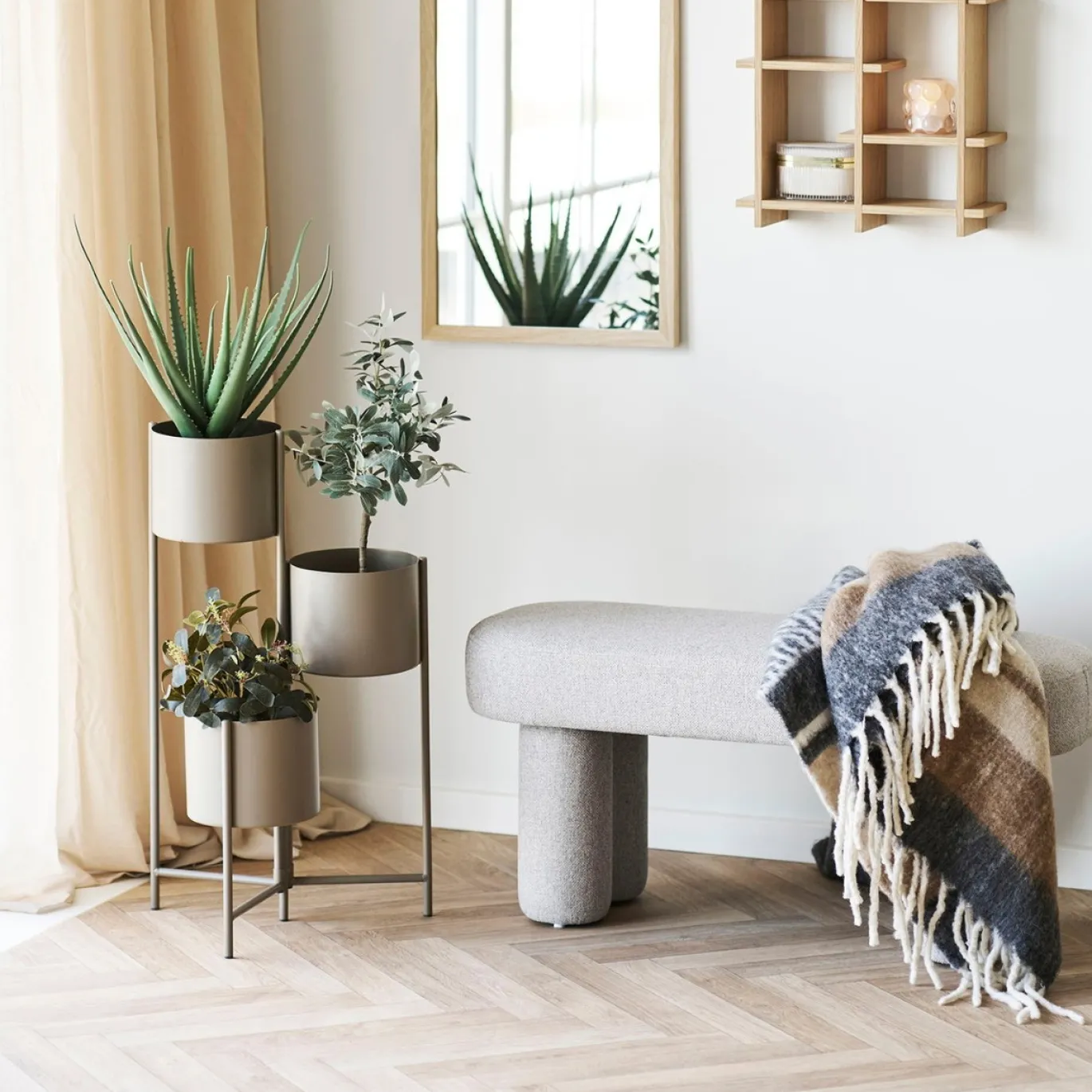 House Nordic Bankje Weston Zand