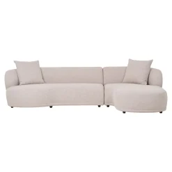 House Nordic Bank Kingston Polyester Naturel Rechts
