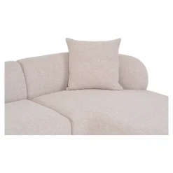 House Nordic Bank Kingston Polyester Naturel Rechts