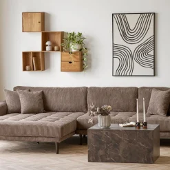 House Nordic Bank Lido Lounge Sofa Bruin Links