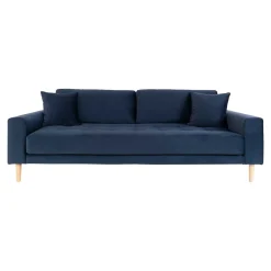 House Nordic Bank Lido 3 Zits Velvet Donkerblauw
