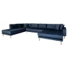 House Nordic Bank U Lido Met Open Einde Rechts Donkerblauw