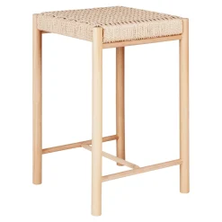 House Nordic Barstoel Abano Populier Naturel Wicker