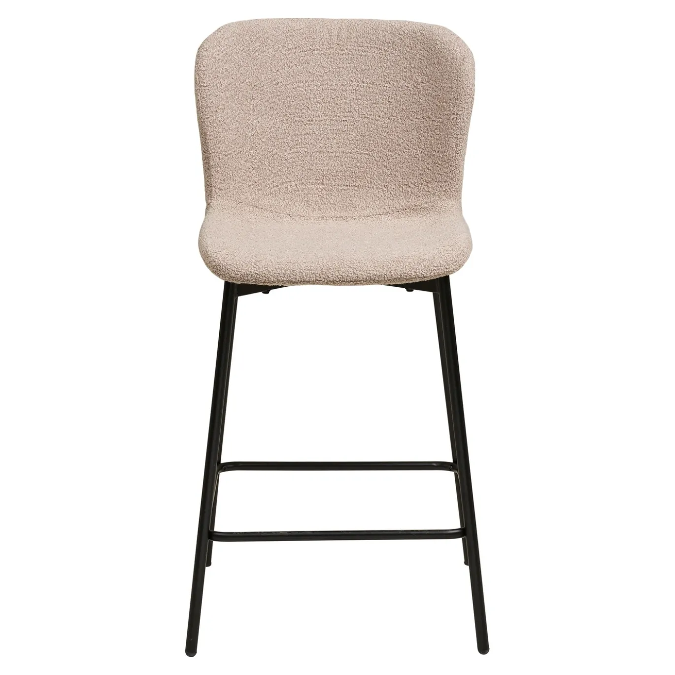 House Nordic Barstoel Maceda Bouclé Beige