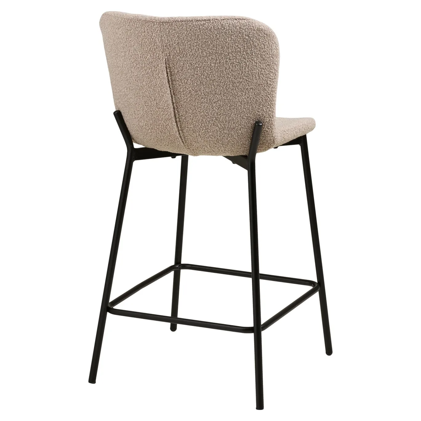 House Nordic Barstoel Maceda Bouclé Beige