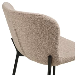 House Nordic Barstoel Maceda Bouclé Beige