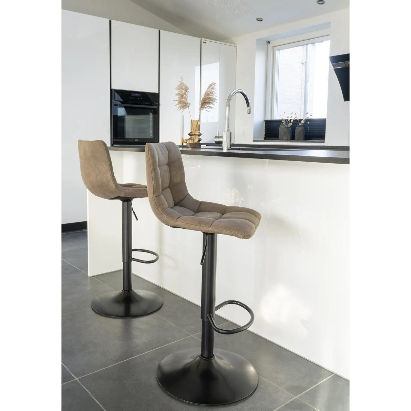 House Nordic Barstoel Middelfart Lichtbruin